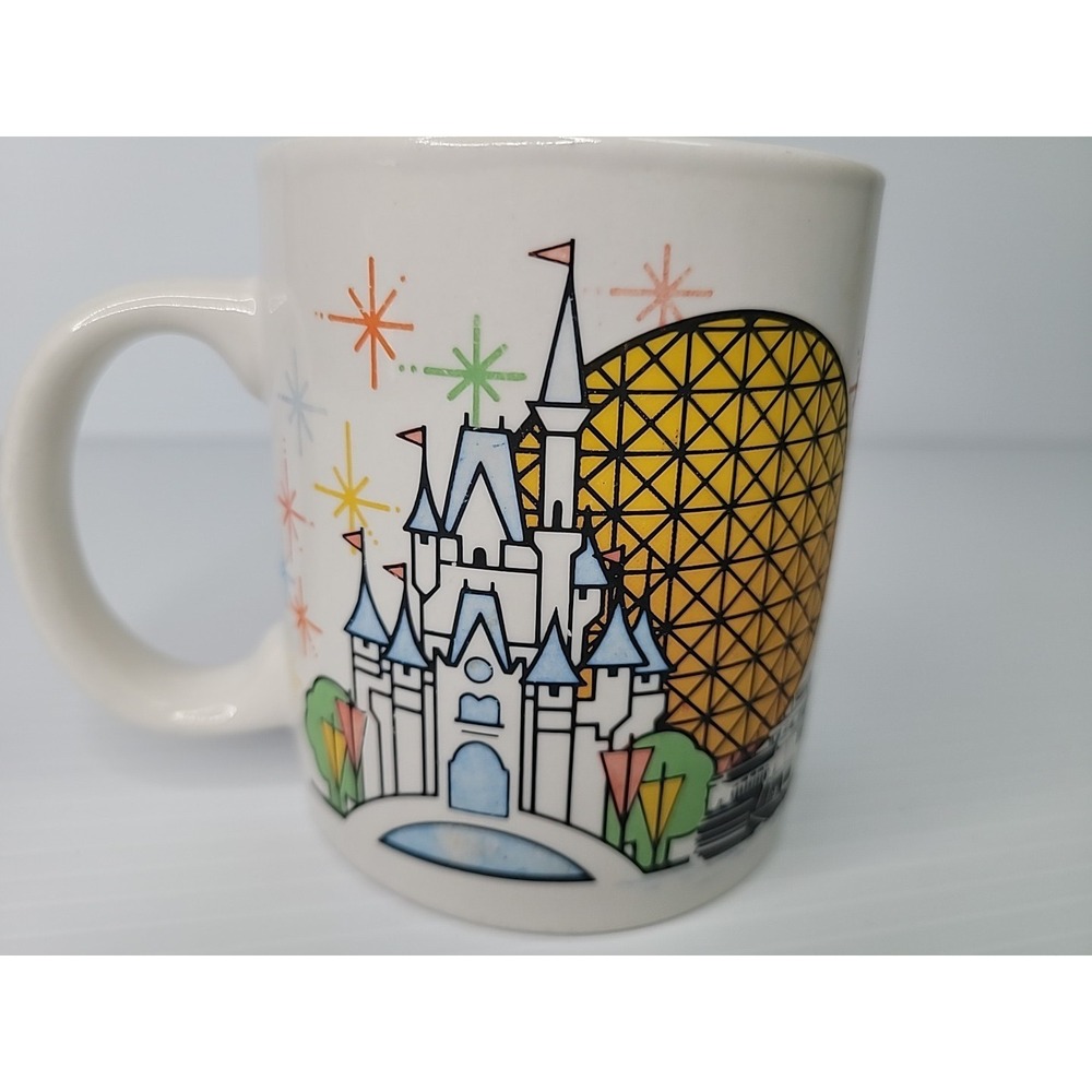 Vintage Walt Disney World Mickey Mouse Ceramic Cup SUSIE Monogram Name Mug Epcot - Picture 7 of 8